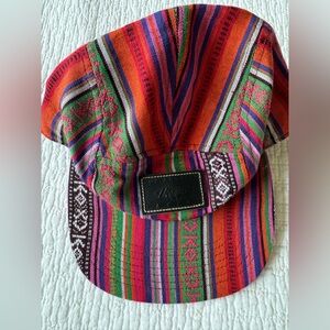 Lakers Colorful Striped Cap